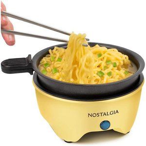 Personal Electric Skillet & Rapid Noodle Maker For Healthy Keto & Low-Carb Diet